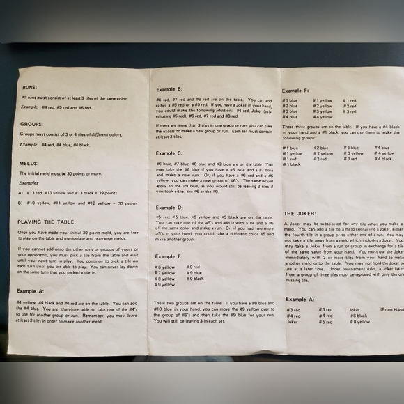 Rummikub Game - Picture 4 of 5